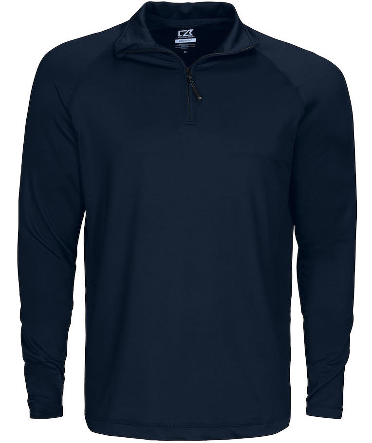 Cutter & Buck Coos Bay halfzip tr&oslash;je, M&oslash;rk navy, M&oslash;rk navy, swatch