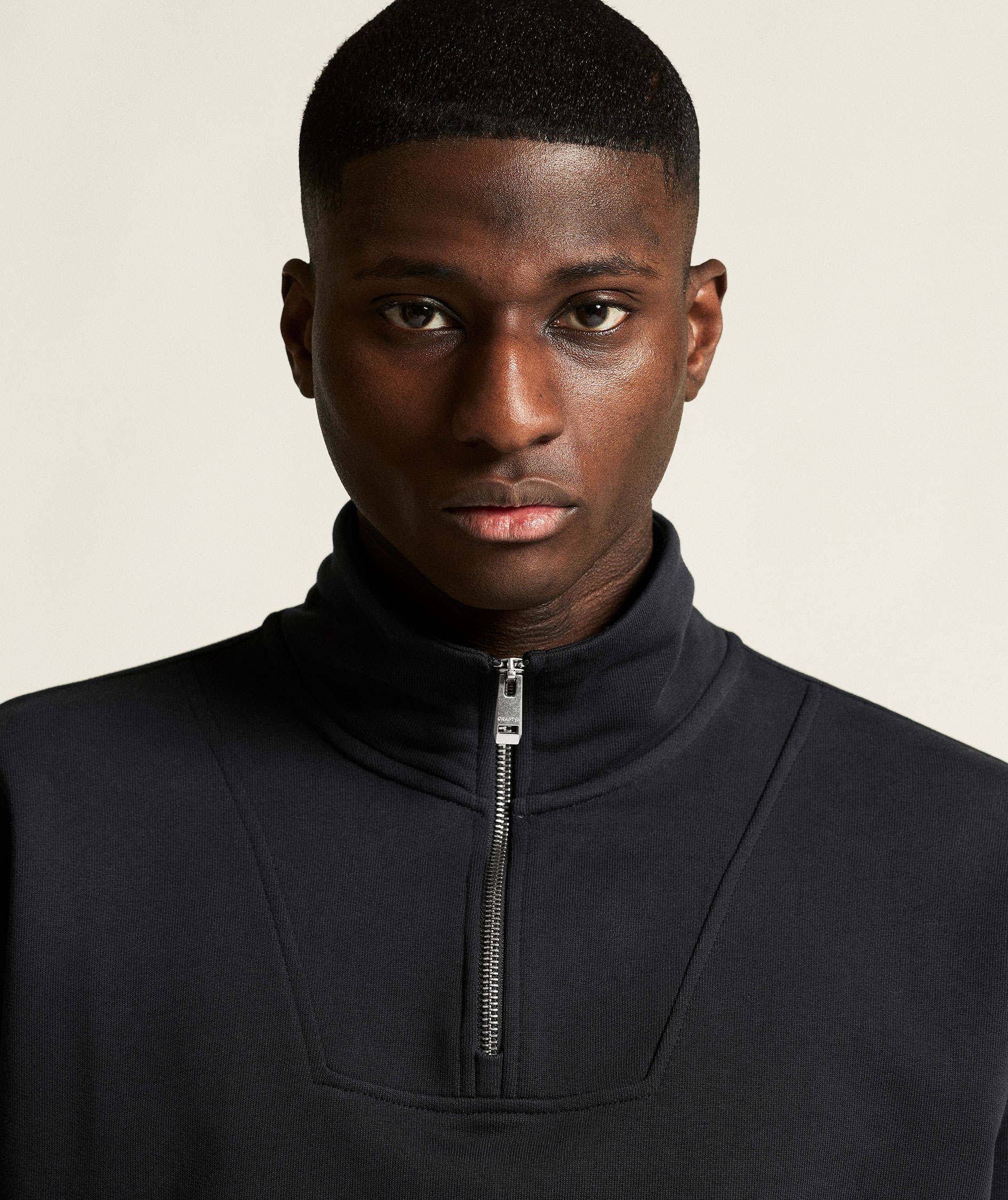 Craft Frequent half zip, Black, large image number 5