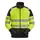 Snickers sweatjakke 2835, Hi-vis Gul/Sort, Hi-vis Gul/Sort, swatch