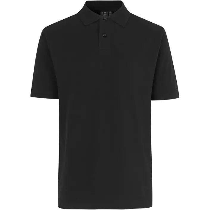 ID Yes Polo shirt, Black, large image number 0