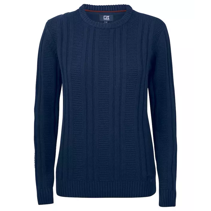 Cutter & Buck Elliot Bay women's knitted sweater, Deep Navy, large image number 0