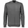 Bison strikcardigan med merinould, Grey Mel, Grey Mel, swatch
