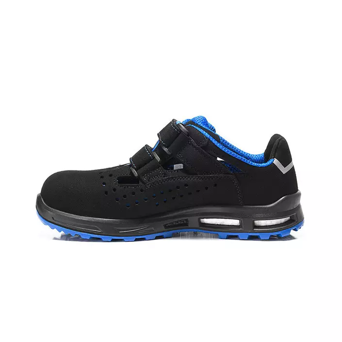 Elten Impulse XXT Blue Easy safety sandals S1, Black/Blue, large image number 3