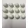 Hejco Cuisinier 12-pack kockknappar, Vit, Vit, swatch