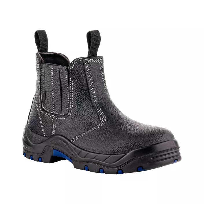 VM Footwear Quito arbeidsstøvletter S1, Svart/Blå, large image number 0