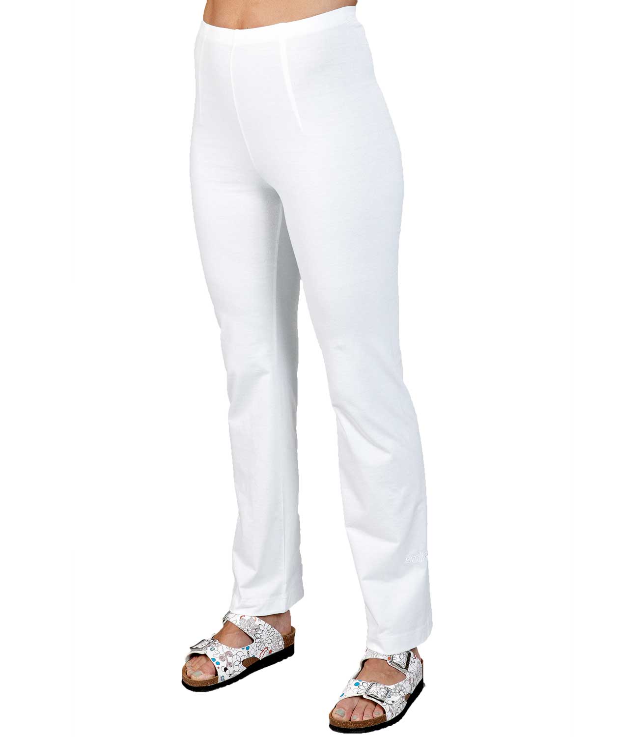 Smila Workwear Tyra Damen Leggings, Wei&szlig;, Wei&szlig;, large image number 1