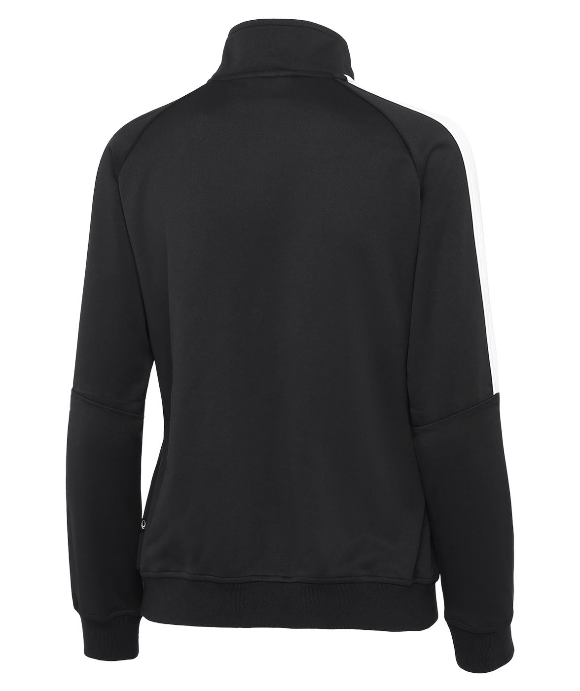 Pitch Stone Panel dame sweat cardigan, Black