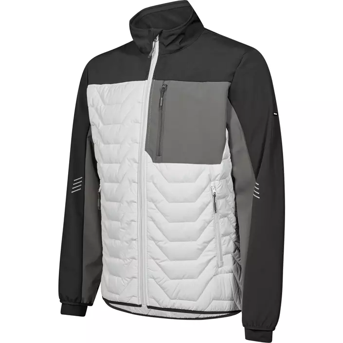 Engel Entire hybridjacka, Bone White/Anthracite Grey, large image number 5