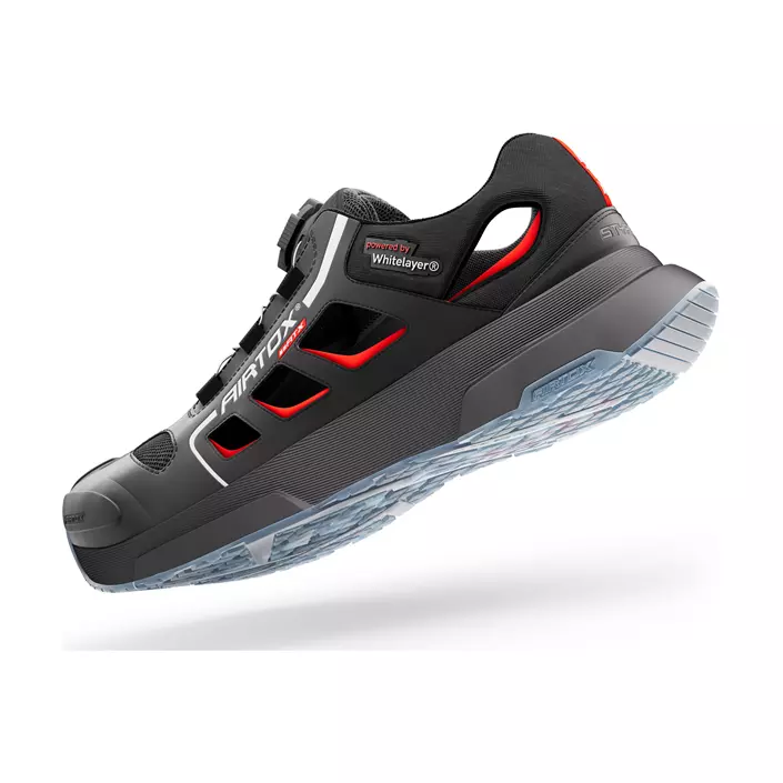 Airtox FS22 ATX sikkerhedssandal S1PS, Sort, large image number 1