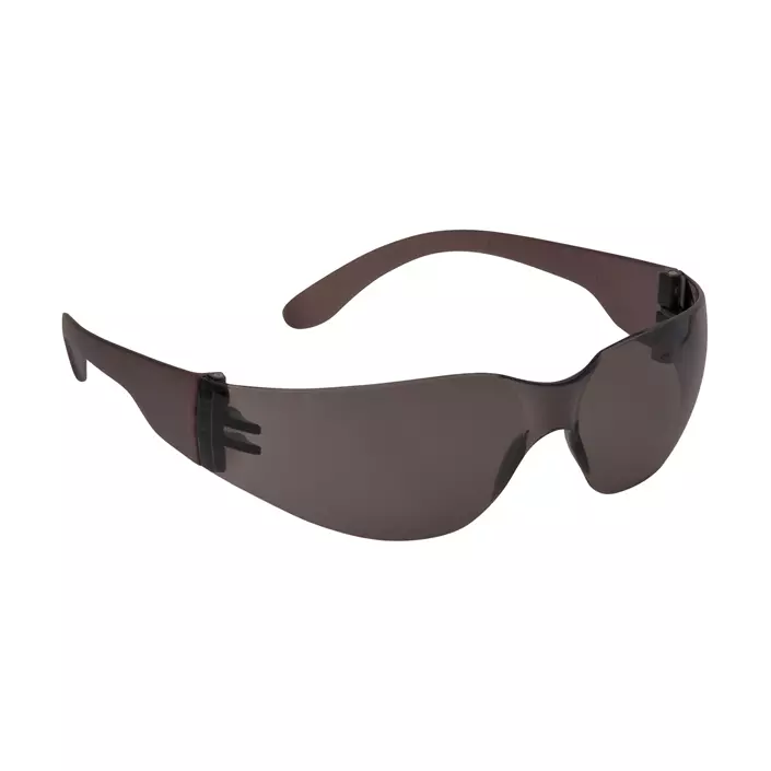 Portwest PW32 wrap around safety goggles, Black, Black, large image number 0