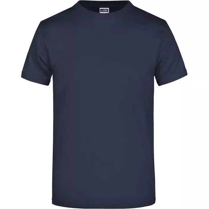 James & Nicholson T-shirt Round-T Heavy, Navy, large image number 0