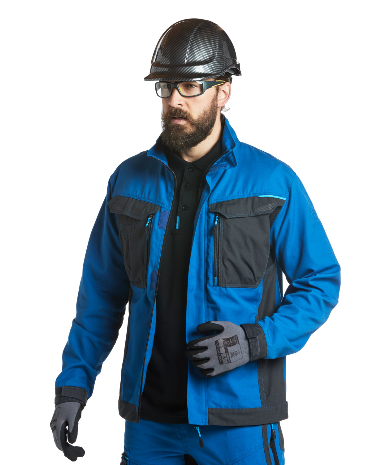 Portwest PC55 Endurance Carbon skyddshj&auml;lm, Gr&aring;, Gr&aring;, large image number 1