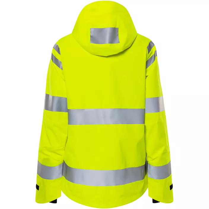 Fristads women's shell jacket 4681 GLPS, Hi-Vis Yellow, large image number 3