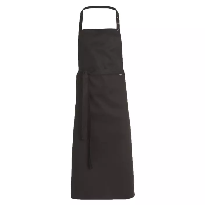 Kentaur bib apron, Black, Black, large image number 0