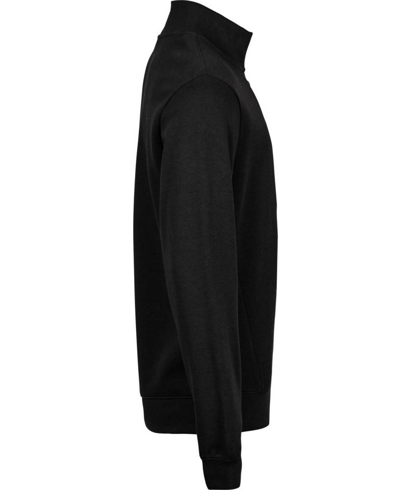 Tee Jays Half-zip sweatshirt, Black, large image number 2