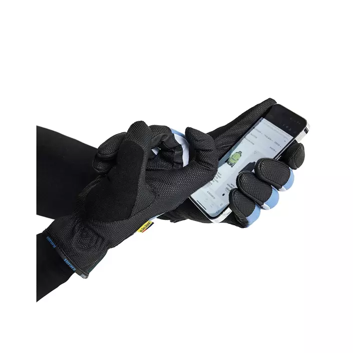 Blåkläder 2850 Supreme Strong Arbeitshandschuhe, Schwarz/Blau, large image number 1