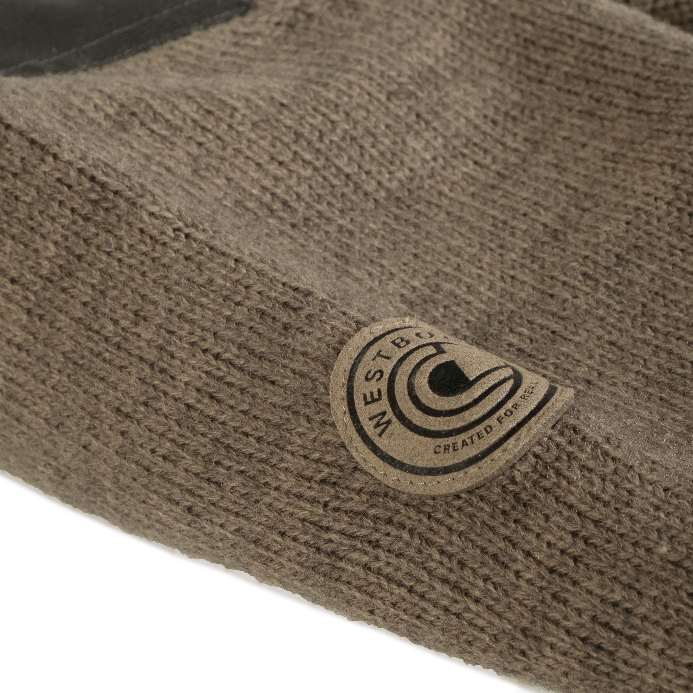 Westborn windbreaker stickad tr&ouml;ja, Brown Melange, large image number 10