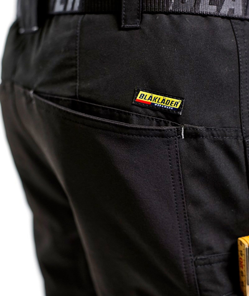 Bl&aring;kl&auml;der Unite work shorts, Black, large image number 4