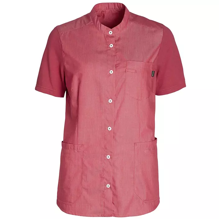Kentaur short sleeved women's shirt, Raspberry red Melange, large image number 0
