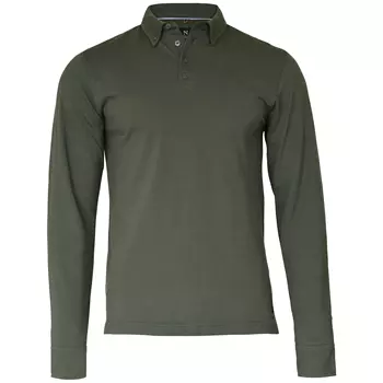 Nimbus Carlington langærmet Polo T-shirt, Olivengrøn