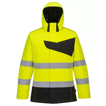 Portwest PW2 winter jacket, Hi-vis Yellow/Black