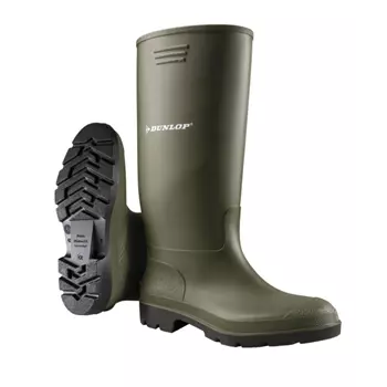 Dunlop Pricemastor rubber boots, Green