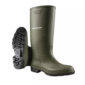 Dunlop Pricemastor rubber boots, Green