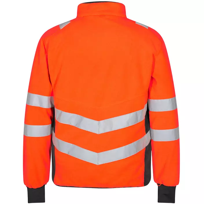 Engel Safety fleece jacket, Hi-vis orange/Grey, large image number 1