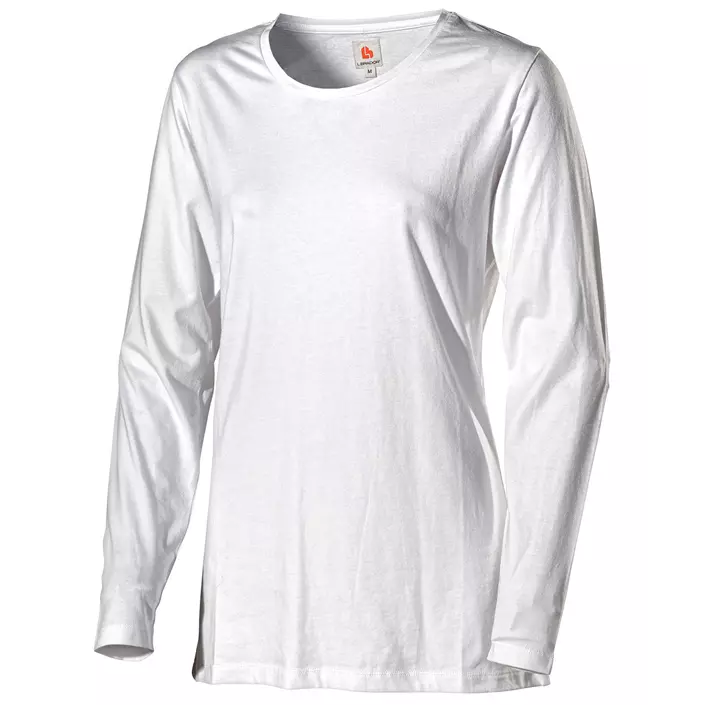 L.Brador langermet T-skjorte dame 6015B, Hvit, large image number 0