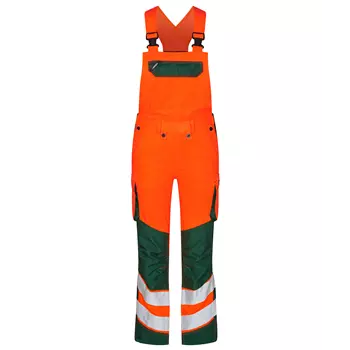 Engel Safety Light dame overalls, Hi-vis Orange/Grøn