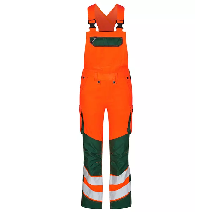Engel Safety Light dame overalls, Hi-vis Orange/Grøn, large image number 0
