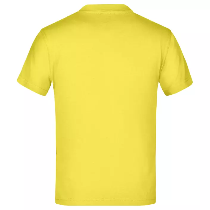 James & Nicholson Junior Basic-T T-shirt till barn, Yellow, large image number 1