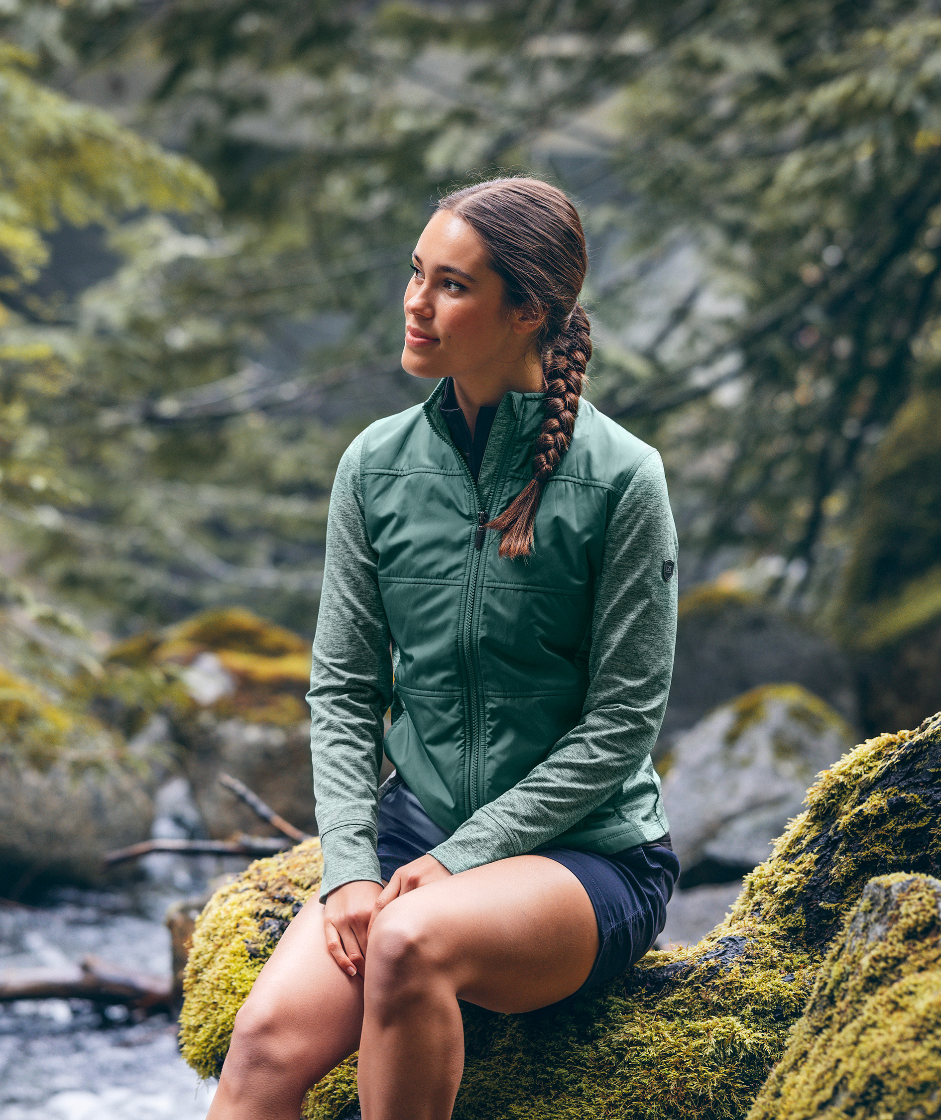 Cutter & Buck & Stealth jacka dam, Furugr&ouml;n, large image number 5