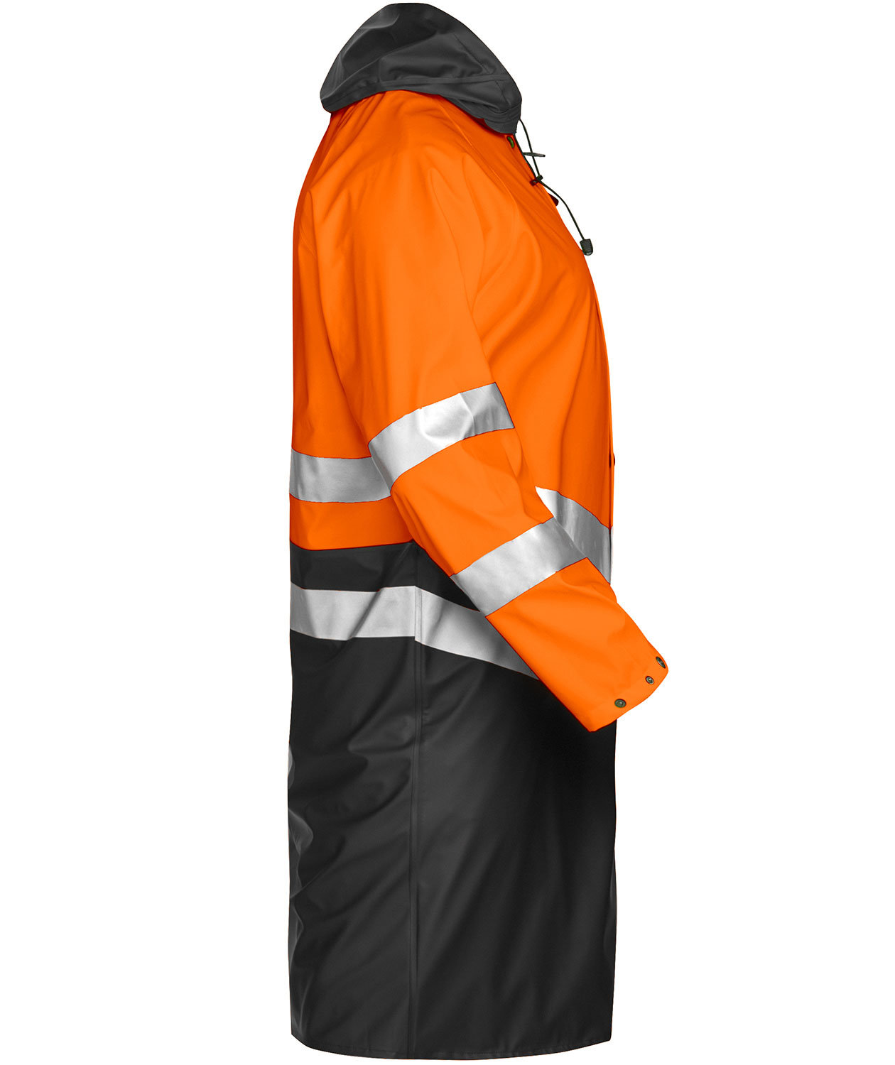 ProJob raincoat 6403, Hi-Vis Orange/Black, large image number 3