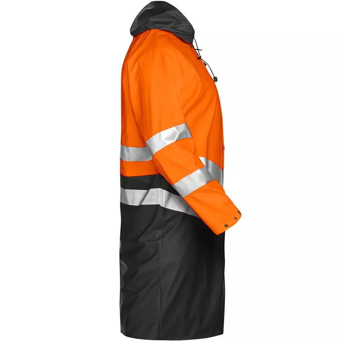 ProJob raincoat 6403, Hi-Vis Orange/Black, large image number 3