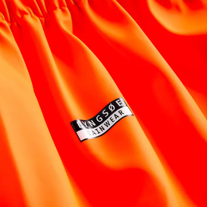 Lyngsøe Multinorm regnbukser, Hi-vis Orange/Marine, large image number 1