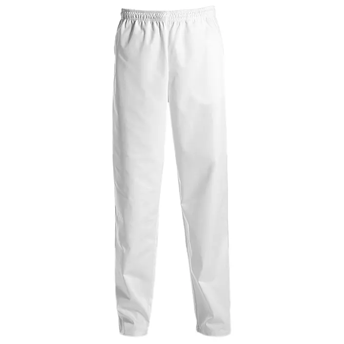 Kentaur elastic-/jogging trousers with extra leg lenght, White, large image number 0