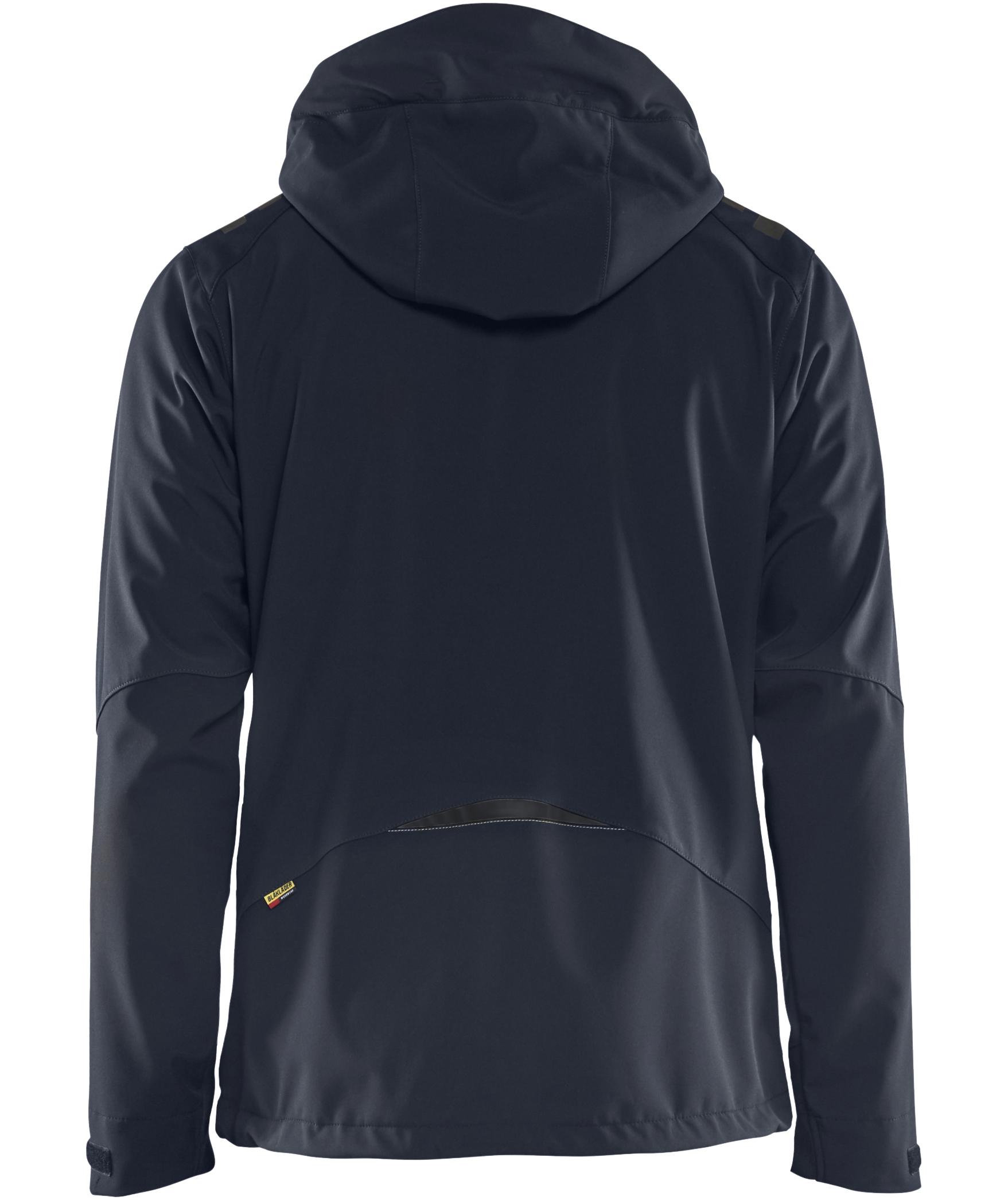 Bl&aring;kl&auml;der softshell jacket, Dark Marine/Hi-Vis Yellow
