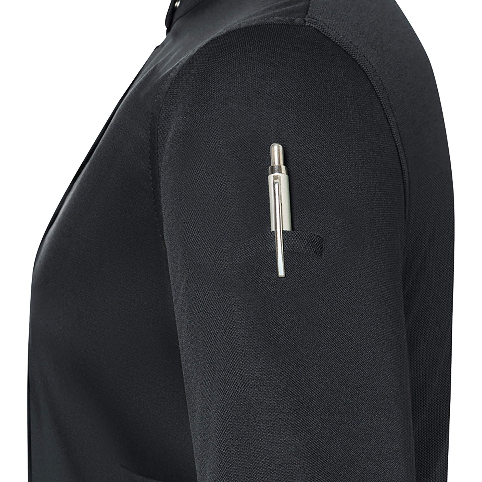 Karlowsky DIAMOND CUT&reg; Avantgarde short-sleeved women's chef jacket, Black, large image number 6