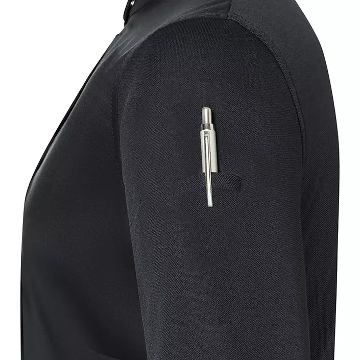 Karlowsky DIAMOND CUT® Avantgarde kortärmad kockjacka dam, Black, large image number 6