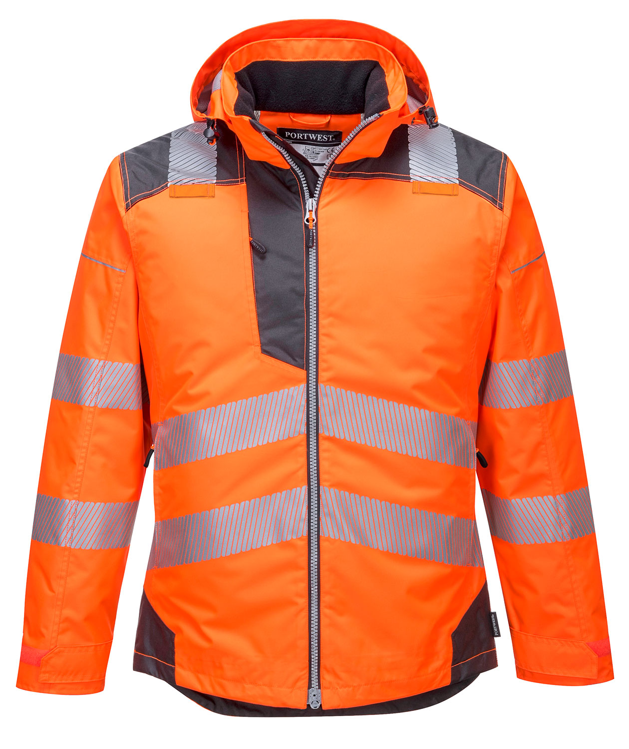 Hi-vis orange/Grey
