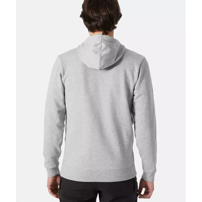 Helly Hansen Classic hoodie med dragkedja, Grey melange, large image number 3