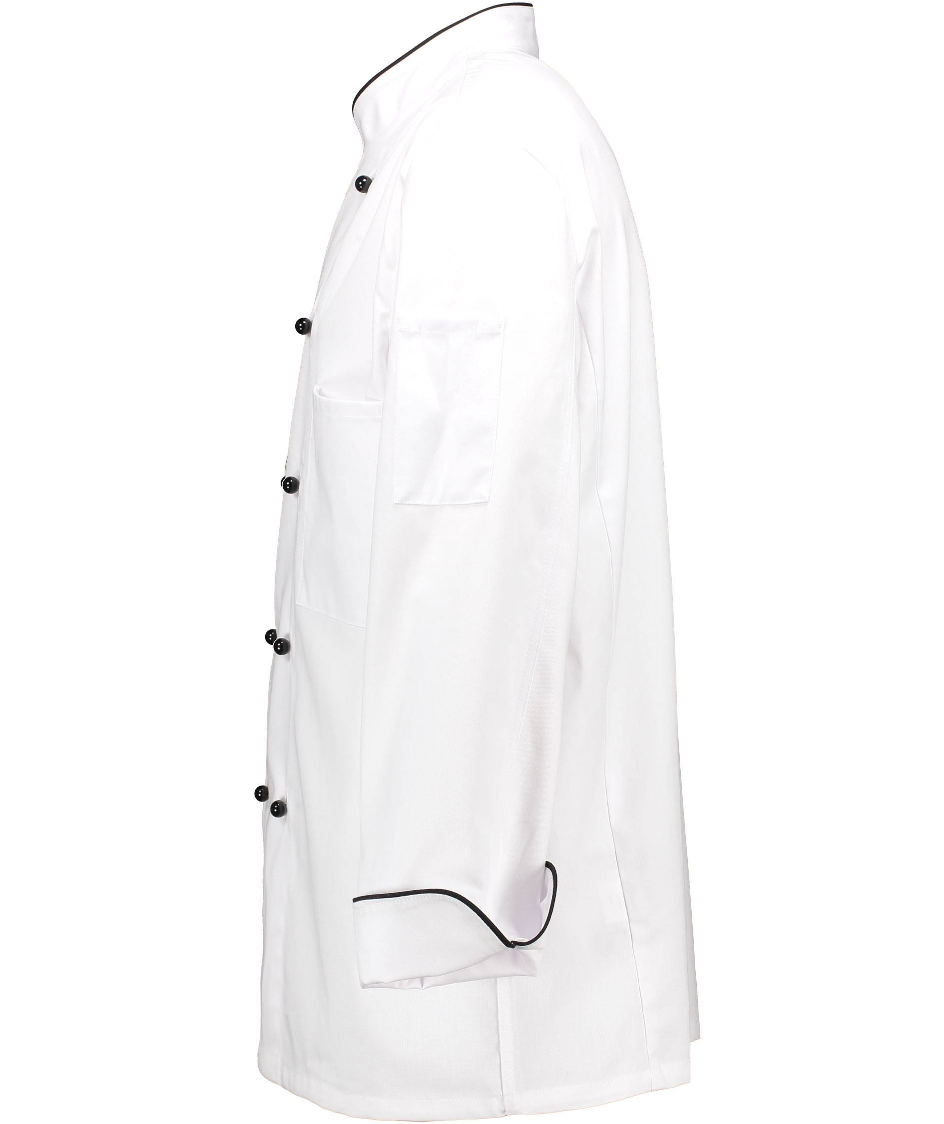 Karlowsky kockjacka utan knappar, Vit/Svart, large image number 4