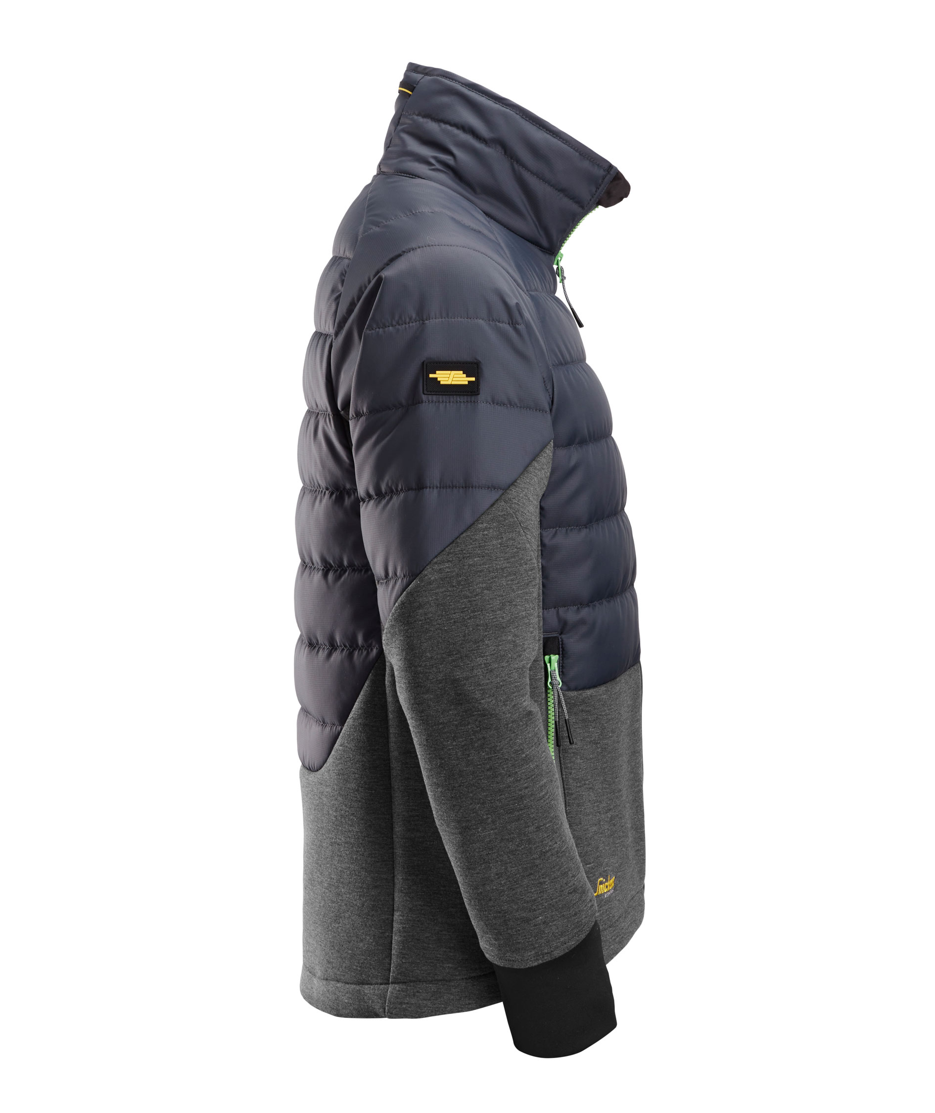 Snickers FlexiWork hybridjacka 1902, St&aring;lgr&aring;/antracitgr&aring;, large image number 2