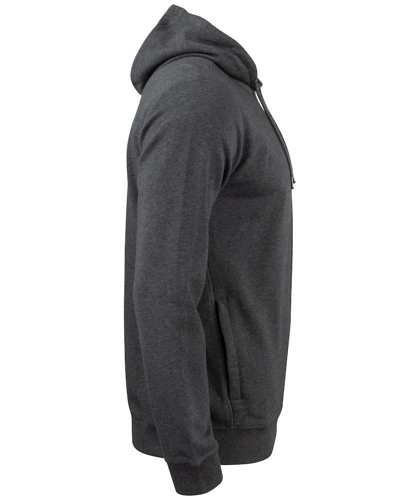 Clique Premium OC hoodie, Antracit Grey, large image number 2