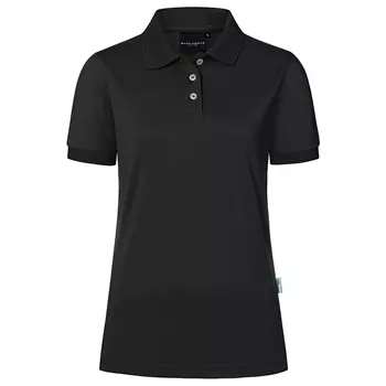 Karlowsky Modern-Flair women's polo shirt, Black