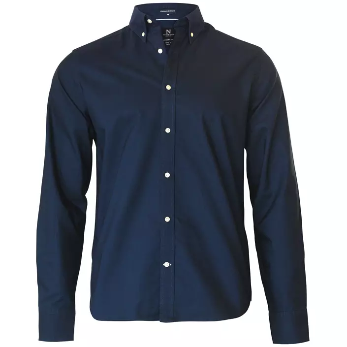 Nimbus Rochester Modern Fit Oxford skjorta, Ocean blue, large image number 0