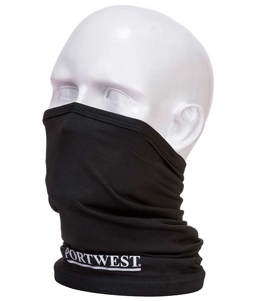 Portwest CS24 neck warmer, Black, Black, large image number 0