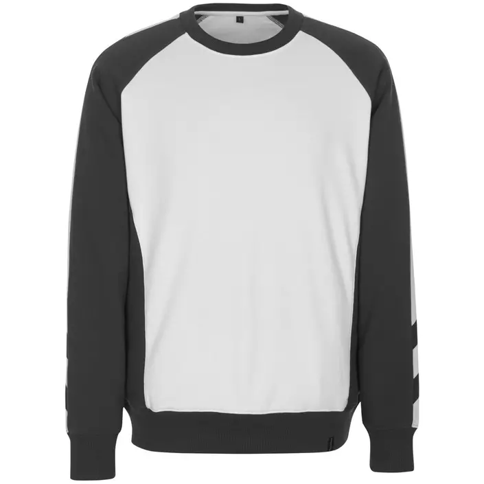 Mascot Unique Witten sweatshirt, Vit/Mörk Antracit, large image number 0