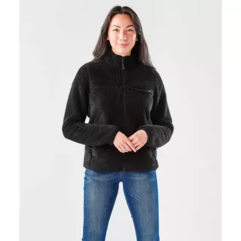 Stormtech Bergen Sherpa women's fleece jacket, Black